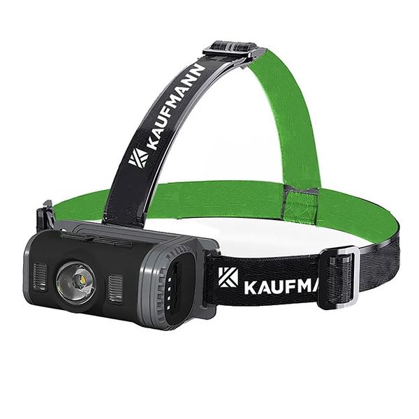 Kaufmann Headlamp Rechargeable 200 Lumens 3W Motion Sensor