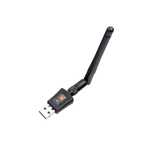 Dual Band USB WiFi Adapter with 5dBi Antenna PC Laptop &amp; Mac
