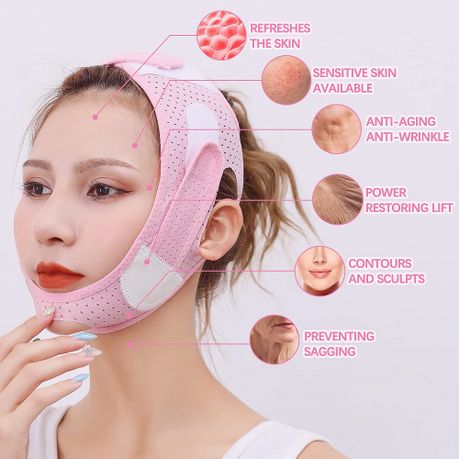 V-face Slimming Double Chin Reducer - Facial Lifting Belt