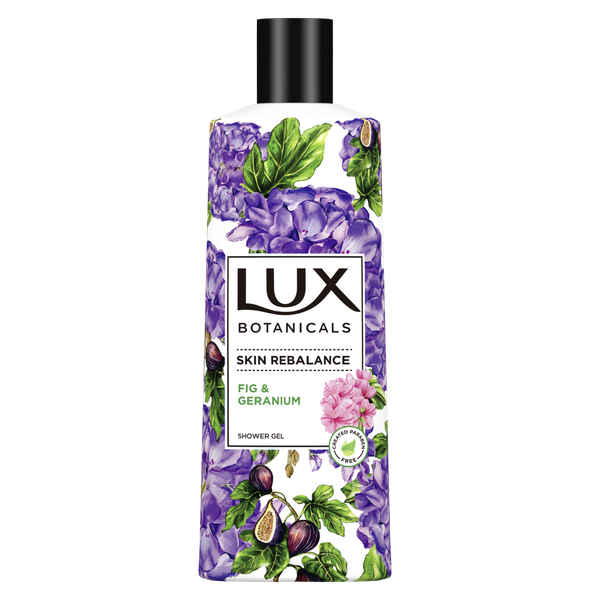 Lux Botanicals Fig Extract and Geranium Oil Moisturizing Body Wash 400ml