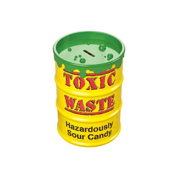 Toxic Waste Sour Candy Money Bank - 84g