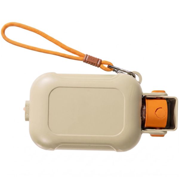 2-in-1 Portable Dog Water Bottle and Treat Feeder Dispenser - 460ml