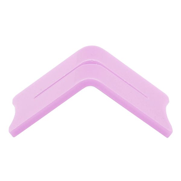 Purple V-Shaped Acrylic Photo Holder