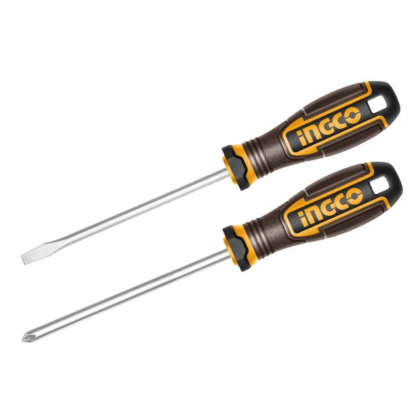 Ingco - Magnetic Screwdriver Set -2 Pieces