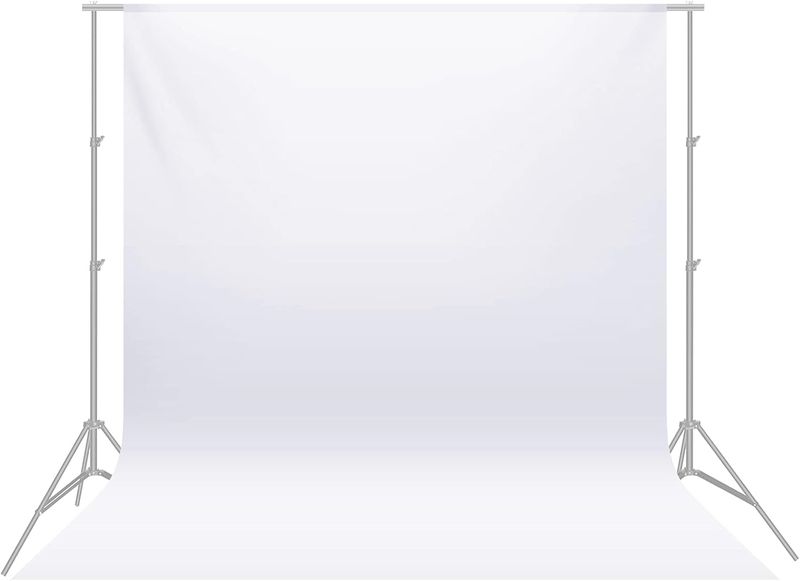 Neewer 3x6m White Polyester Fabric Backdrop
