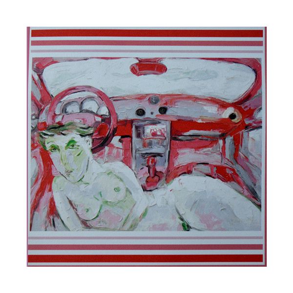 Ladies Designer Red Soft Silk Scarf/Shawl