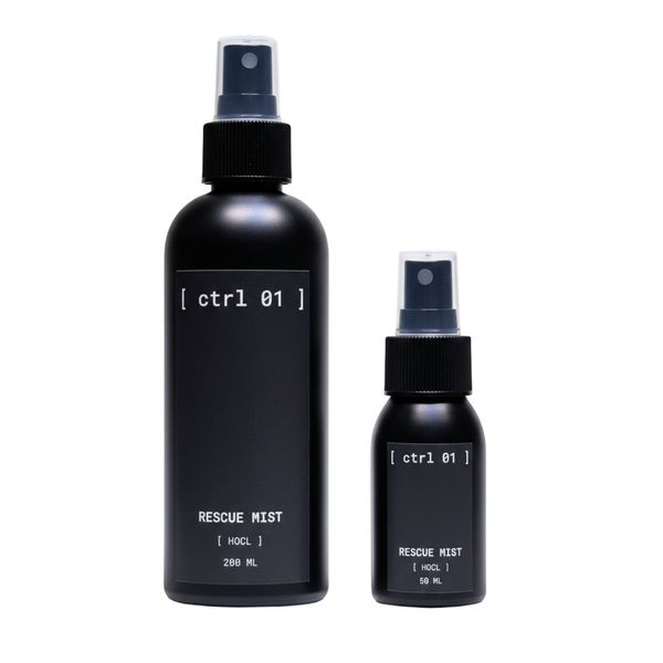 [ ctrl 01 ] Hypochlorous Acid (HOCL) Fine Mist Rescue Spray 200ml + 50ml