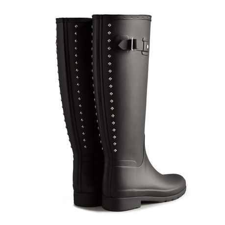 Studded 2024 hunter boots