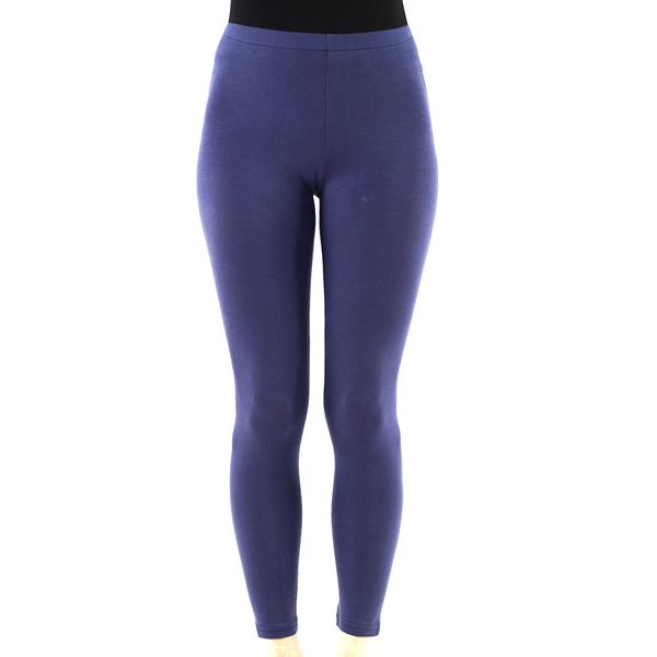 Girls Long Leggings Dark Purple
