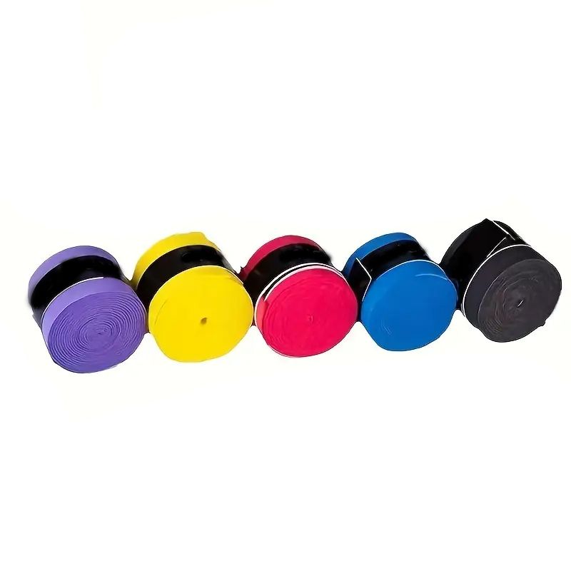 5-piece Anti-Slip Grip Strips for Tennis & Badminton