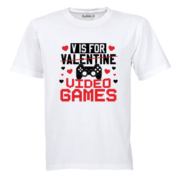 Valentine Video Games - Kids T-Shirt