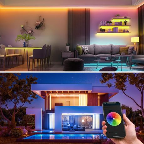 Govee LED Lights 10m, LED Lights for Bedroom, Smart LED WiFi App Control RGB