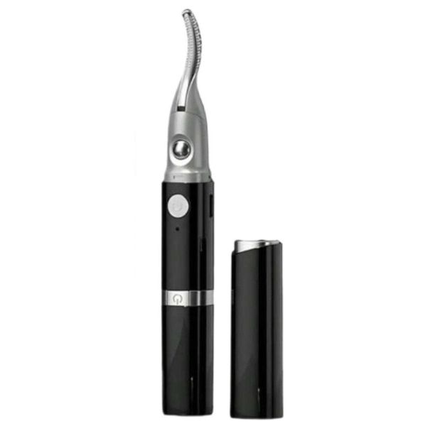 2-in-1 Electric Eyelash Curler and Eyebrow Trimmer, Long-Lasting Styling