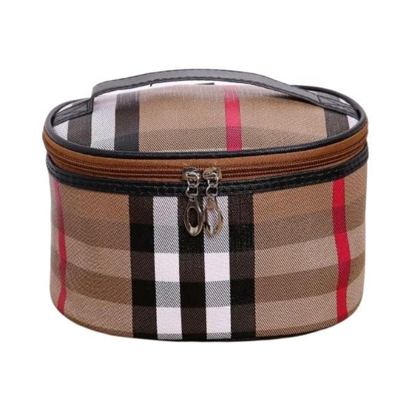 Brown Makeup Bag