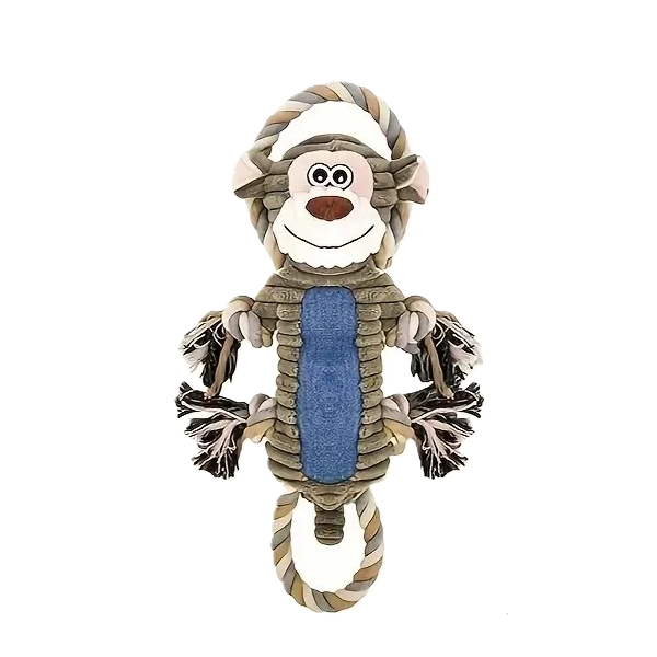 Durable Bite-Resistant Knot Interactive Dog Toy - Donkey