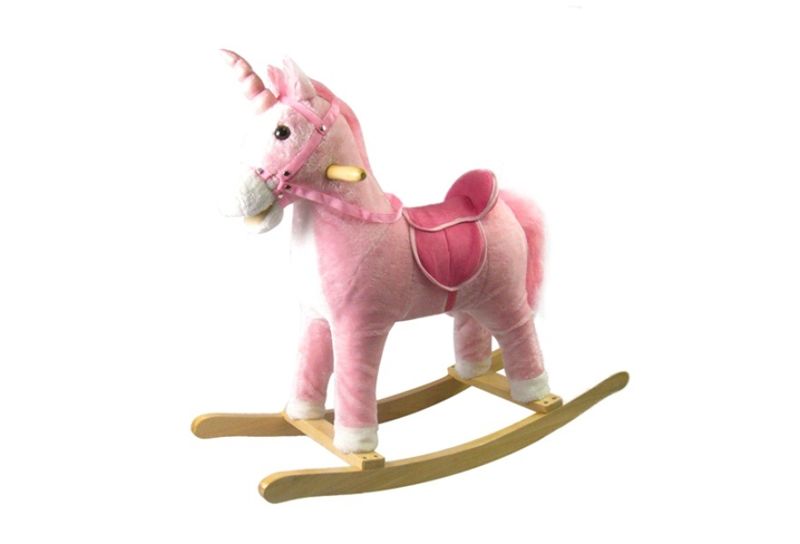 Rocking Horse Pink Unicorn - No Sound