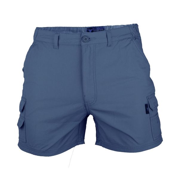 Wildebees 12cm Cargo Shorts Steel Blue - 28 X 12