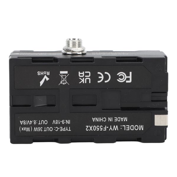 NPF970 Dummy Battery with DC Coupler for Atomos