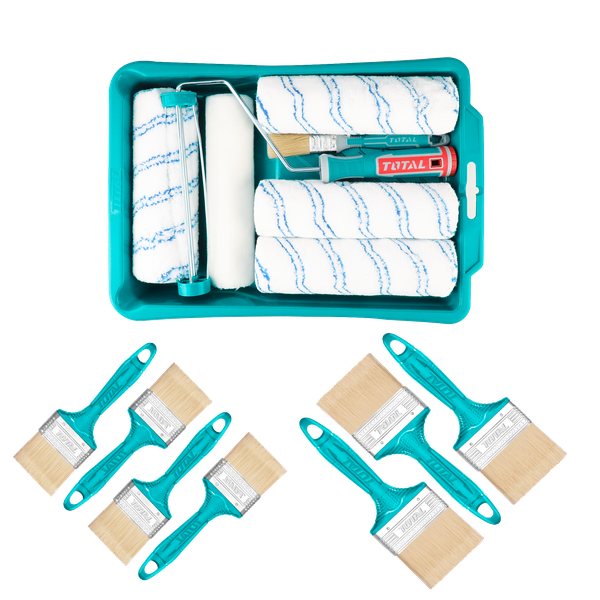 TOTAL Paint Roller Combo Set - 15 Piece