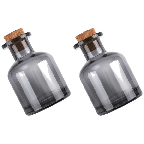2 Pack Glass Aromatherapy Empty Bottle 50ml - Transparent
