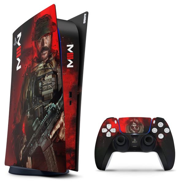 Decal Skin Compatible with PS5 Digital - Modern Warfare III (Decal Only)