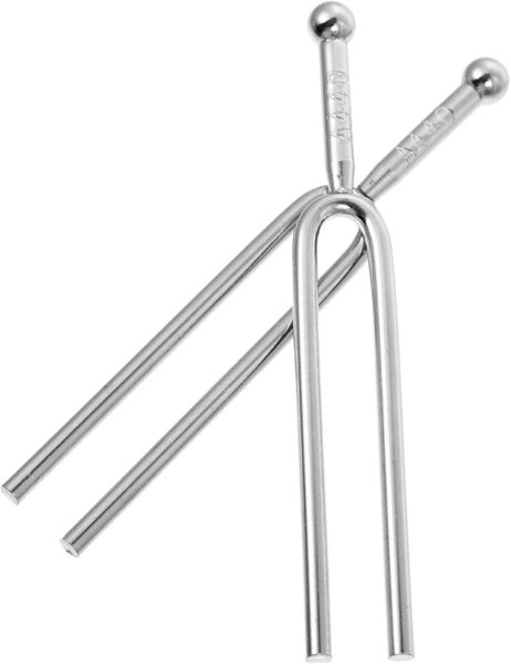 2Pcs Standard a Silver Tuning Forks for Guitar Professional Music