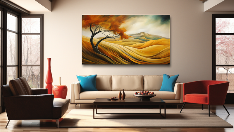Whispering Winds Bold Abstract - Hd0267 image