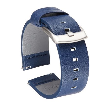 Samsung Galaxy watch 3 Leather Strap 22mm Navy Shop Today. Get