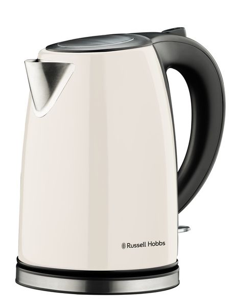 Russell Hobbs 1.7L Metallic Cream Kettle
