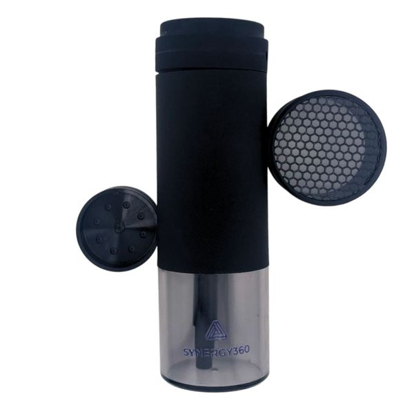 Synergy360 Portable Hookah Set for Car &amp; Travel with Protective Case