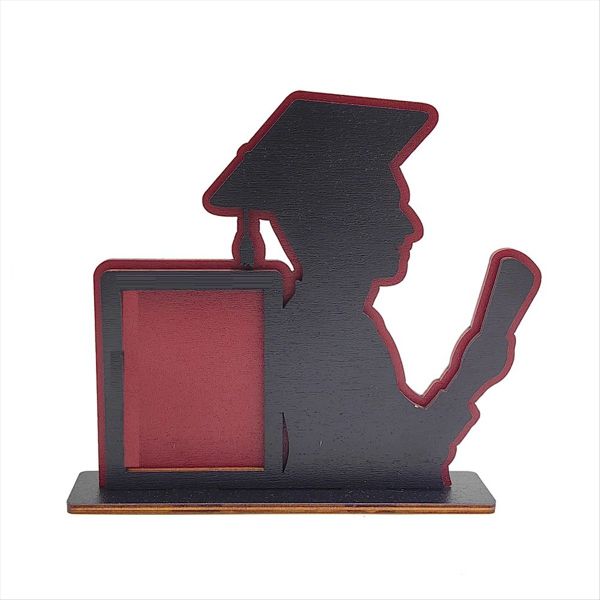 Class of 2024 Graduation Frame Wooden Graduation Picture Frame C