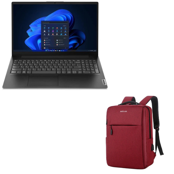 Lenovo V15 G4 - Reliable Performance with Ryzen 5 + Backpack