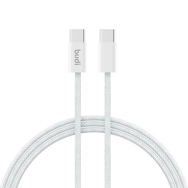 Budi 65W USB-C To USB-C Fast Charging Braided Cable 1M