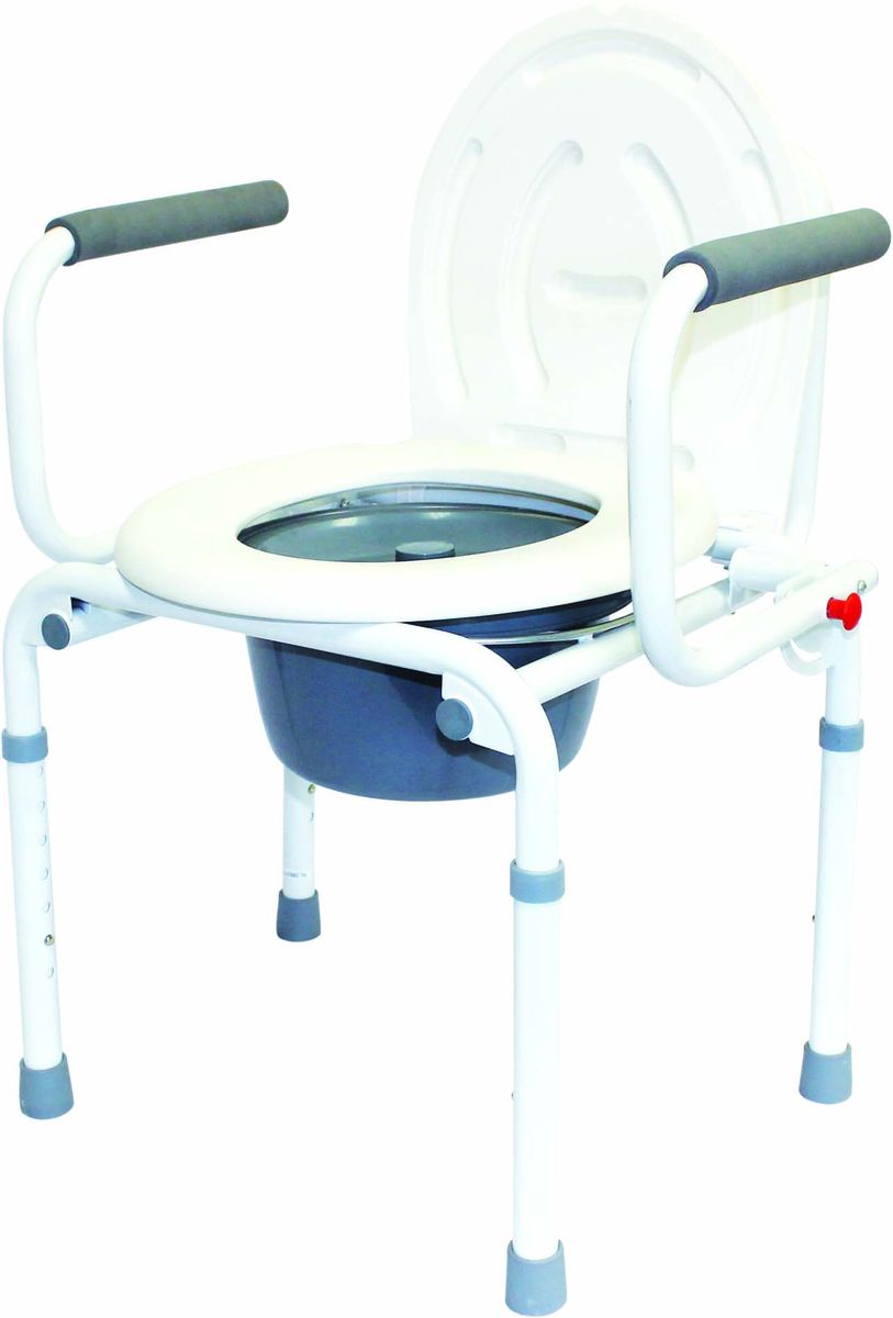 Commode with Dropdown Armrests | Shop Today. Get it Tomorrow ...