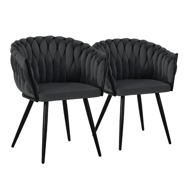 Giselle Large Velvet Casual Chair