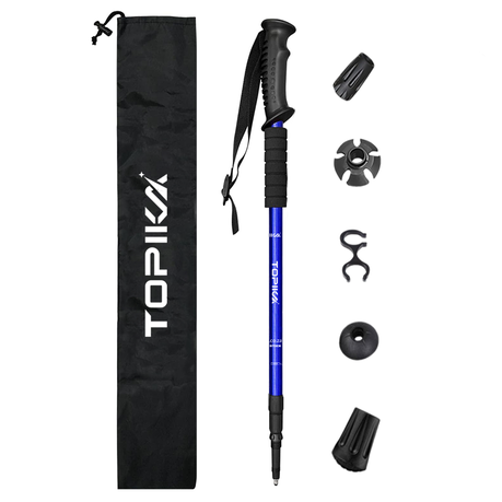Topika - Hiking Sticks Anti-Shock Trekking & Walking Poles Super Light Image