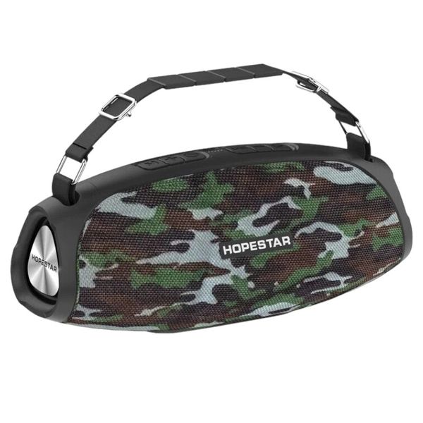 HOPESTAR - H43 - IPX6 Portable Waterproof Wireless Bluetooth Speaker - Army