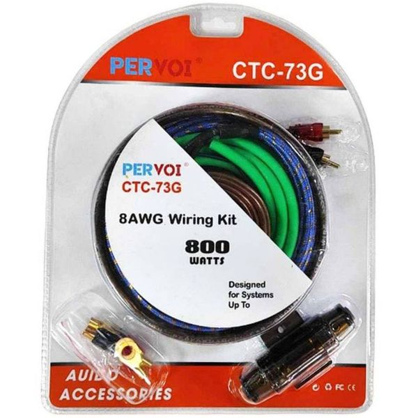 8AWG Car Amplifier Wiring Kit (800W)