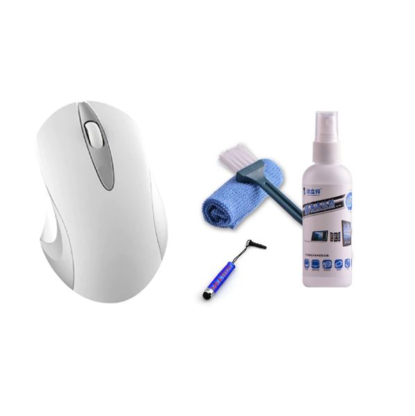 Wireless Mouse &amp; Cleaning Kit MR A TECH +