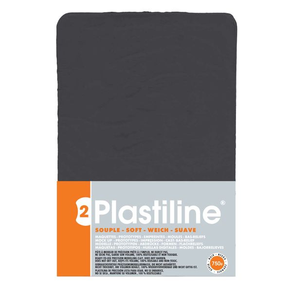 Plastiline Modelling Clay Blocks 750g, Soft