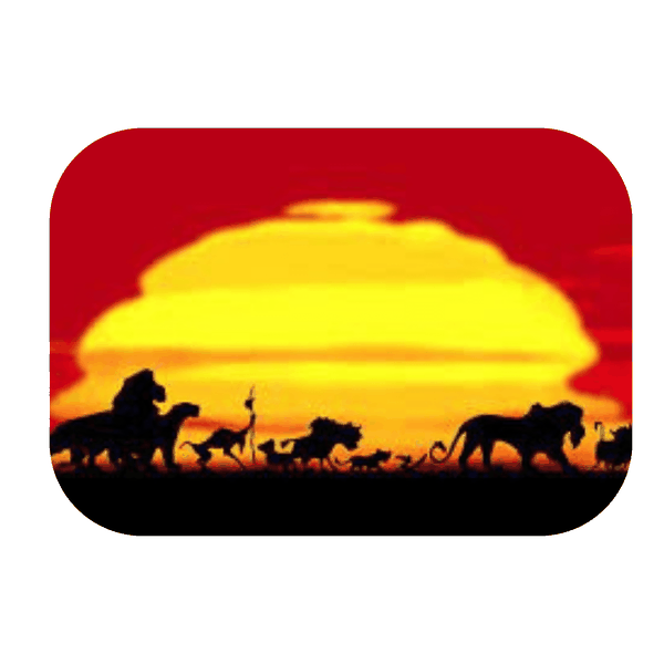Lion King Printed Mouse Pad