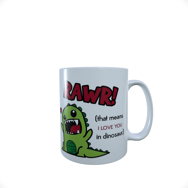 Rarw I Love You - Coffee Mug
