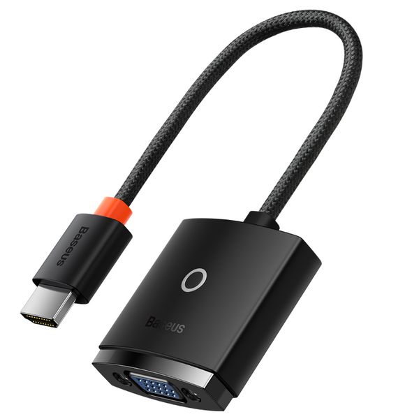 Baseus Lite Series Adapter HDMI to VGA Hub Dongle 1080p (AUX + MicroUSB)