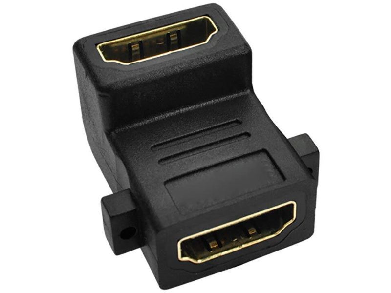 ZATECH HDMI to HDMI Extension Cable 90 Degree Rotation Angle Adapter
