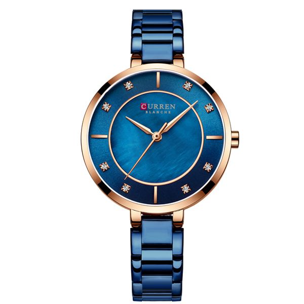 Curren Luxury Rhinestone Quartz Watch