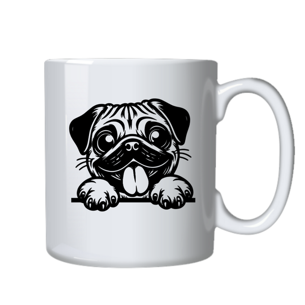 Pug Dog Pet Birthday Christmas Gift Mug Cup 503