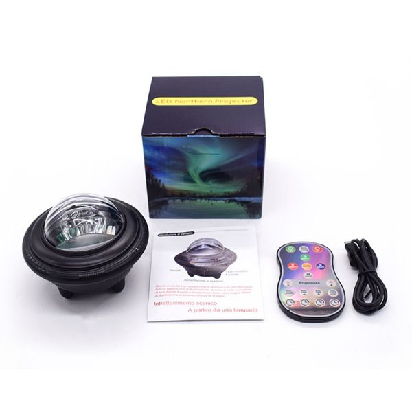 3W Starry Sky Projector Night Light - RGBW Multi-Color Ambient Lamp with