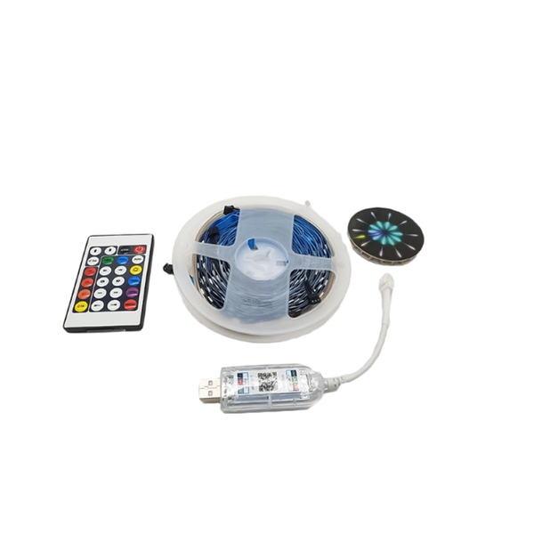 Waterproof LED RGB Strip Roll Fireworks Light With Remote AB-21074