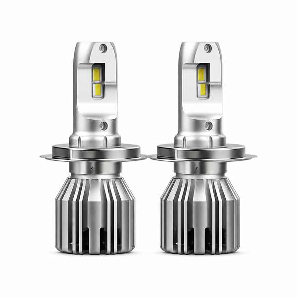 NAOEVO S3 MAX LED Canbus Headlight Bulbs 5000 Lumens Set - H4