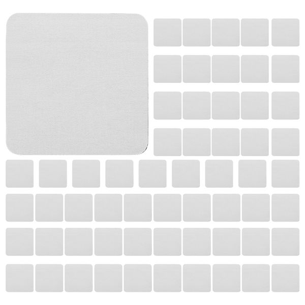 Square Sublimation Blank Cup Mat Blank Coasters Heat Transfer 60Piece